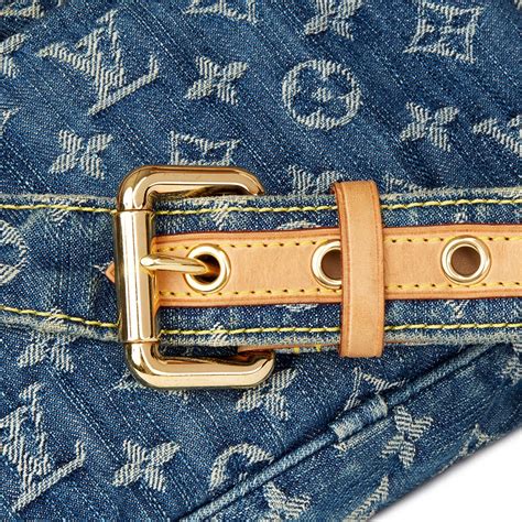 monogram lv bumbag|Lv denim bum bag.